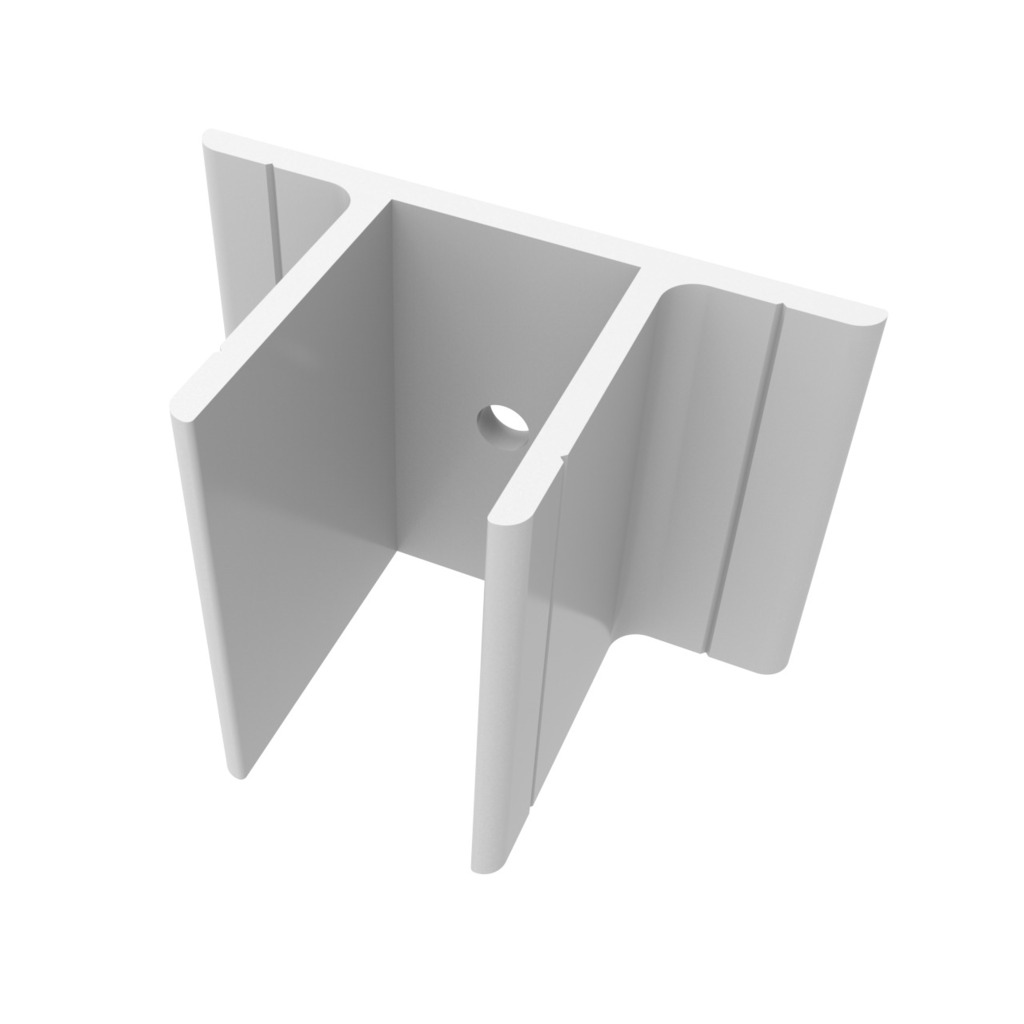 FIJA VERJAS 40 X 20 BLANCO