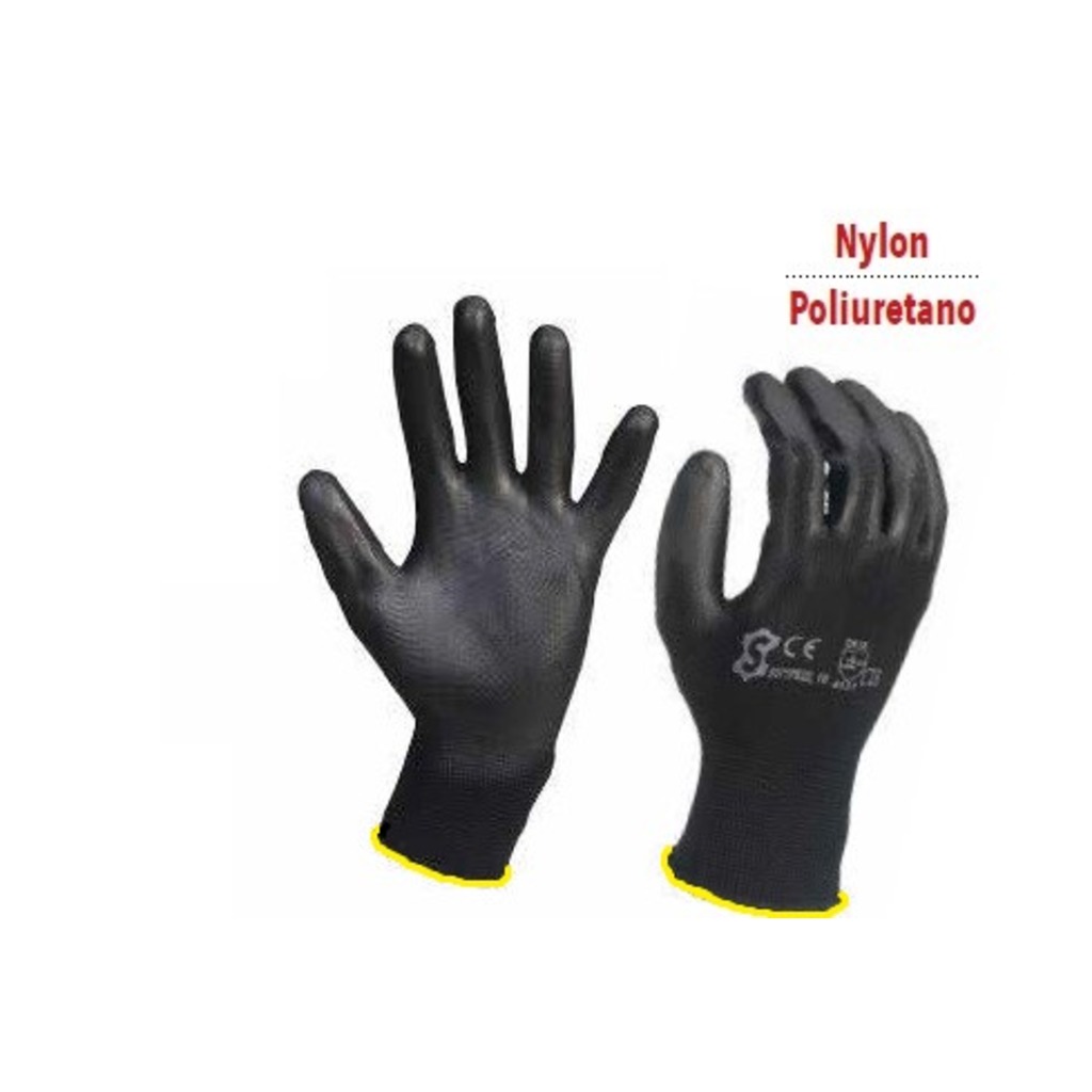 GUANTES POLIESTER/POLIURETANO T-8 5071PB