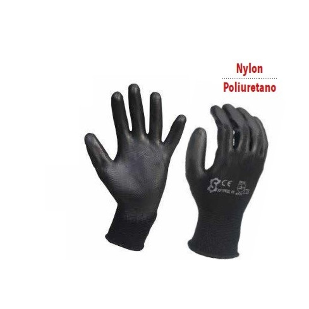 GUANTES POLIESTER/POLIURETANO T-10 5071PB