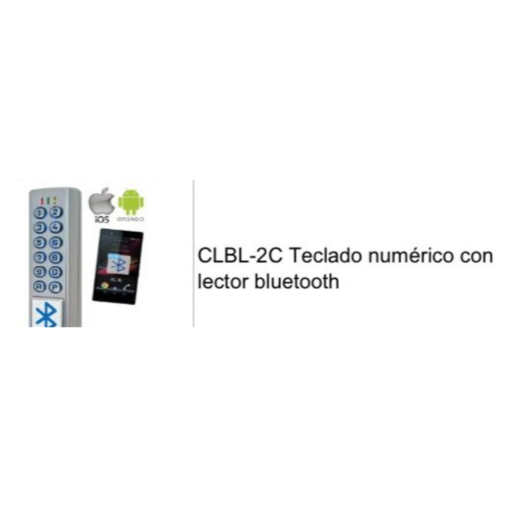 CLBL-2C TECLADO NUMERICO C/LECTOR BLUETOOTH  CLBL-2C TECLADO NUMERICO C/LECTOR BLUETOOTH