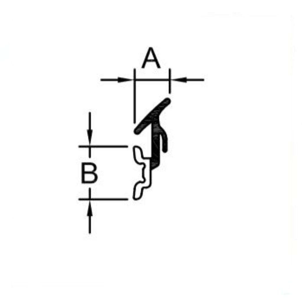 GOMA EBDT-92 NEGRA  GOMA EBDT-92 NEGRA