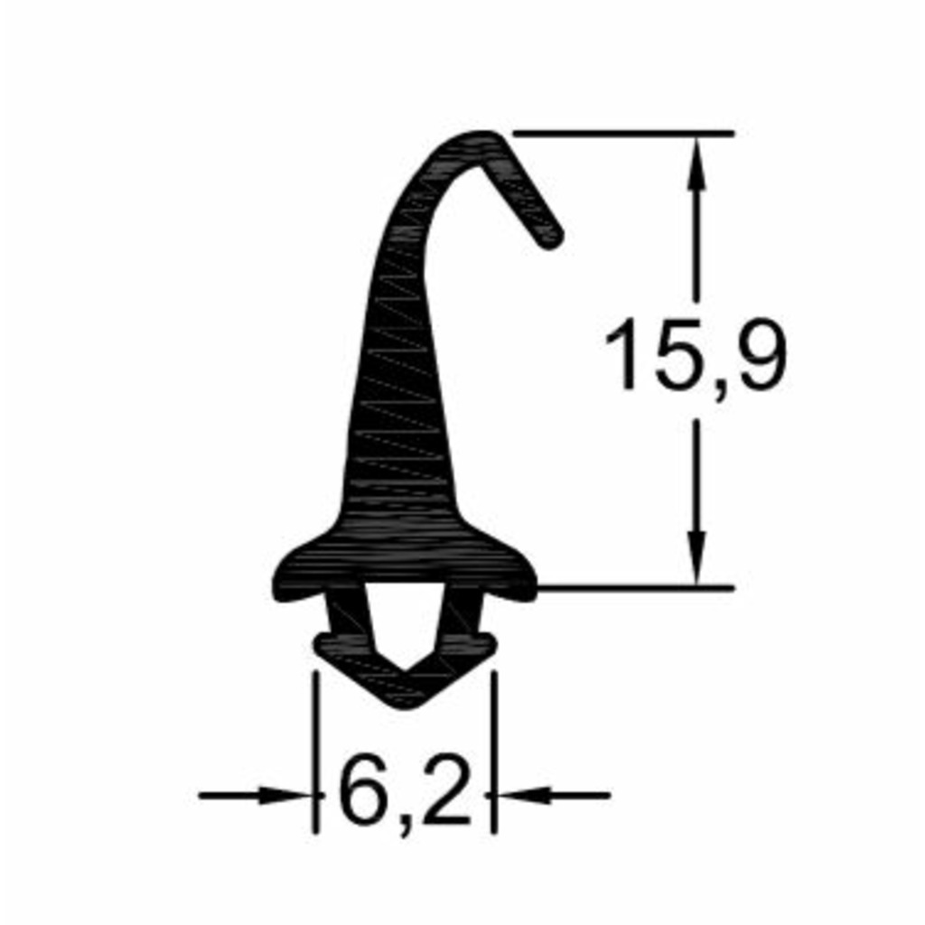 GOMA JCI-19-DX NEGRO SIMER