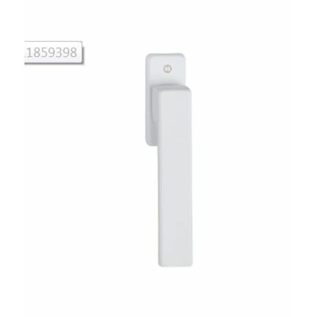 MANILLA TOULON PLANA 90º M5X40mm BLANCA  MANILLA TOULON PLANA 90º M5X40mm BLANCA