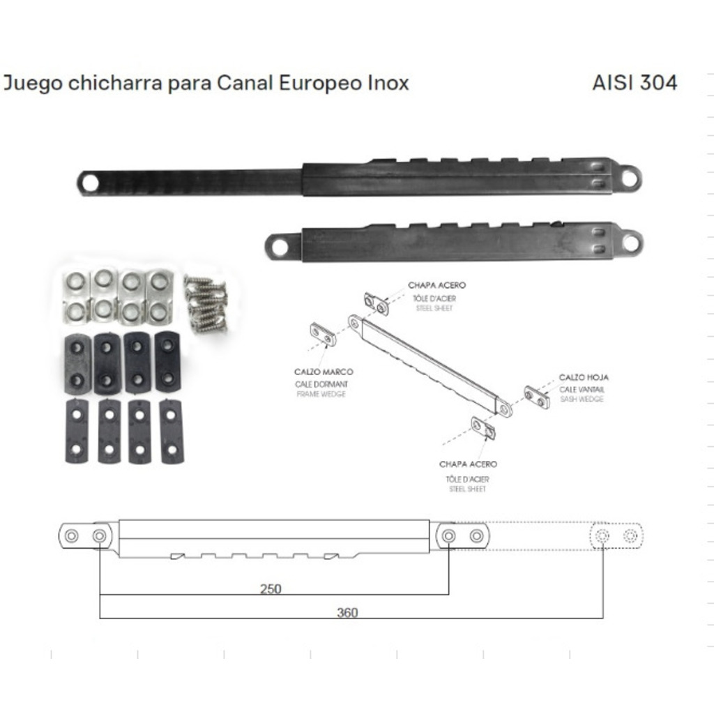 JGO COMPAS CARRACA CREMALLERA JULCAR INOX JGO COMPAS CARRACA CREMALLERA JULCAR INOX