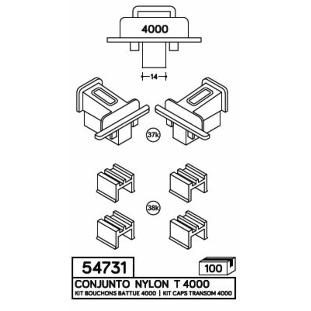 JGO.TACO T SA 40 X 20 ESTRECHO