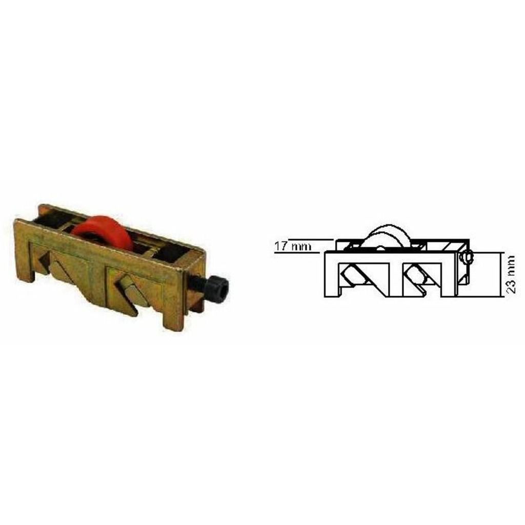 RUEDA 9200 450 ZAMAC REGULABLE