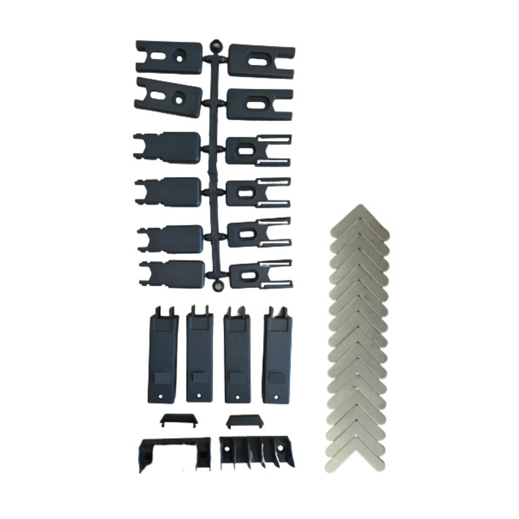 KIT BASE SLIDER PERIMETRAL CAUCHO