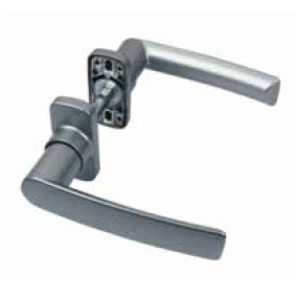 MANIVELA DOBLE HERA INDUSTRIAL PLATA  MANIVELA DOBLE HERA INDUSTRIAL PLATA