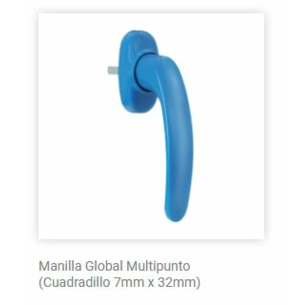 MANILLA ALUALPHA 3 POSICIONES BLANCO REF 608