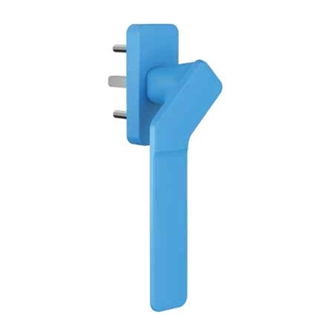 MANILLA ALUALPHA ORIZON 3 POS. INOX DCHA.