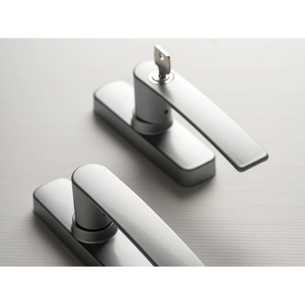 MANILLA FAPIM EOS C/LLAVE INT.23 L-23 MM BLANCO  MANILLA FAPIM EOS C/LLAVE INT.23 L-23 MM BLANCO