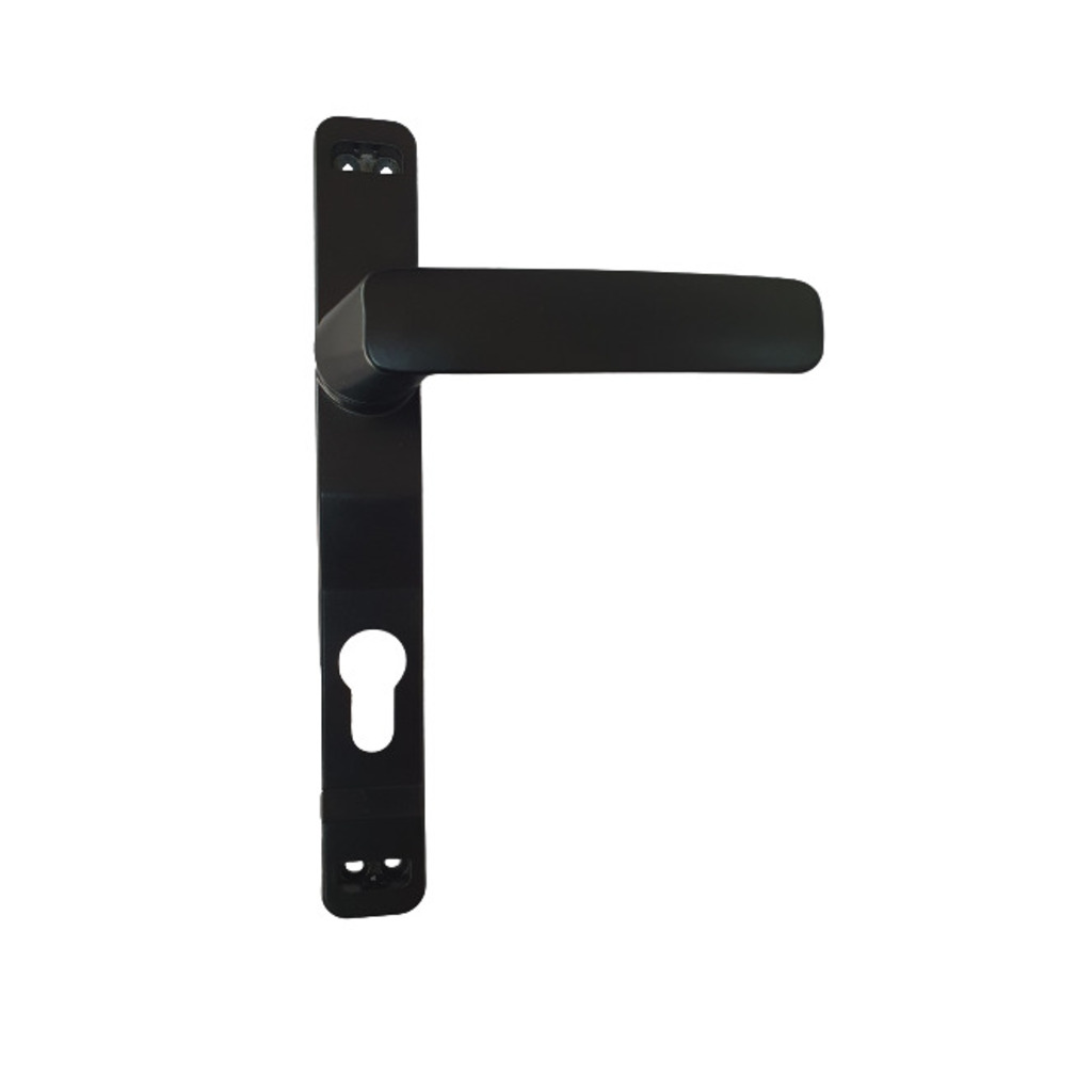 JGO.MANIVELA CERRATO BLANCO PLACA LARGA 92mm  JGO.MANIVELA CERRATO BLANCO PLACA LARGA 92mm