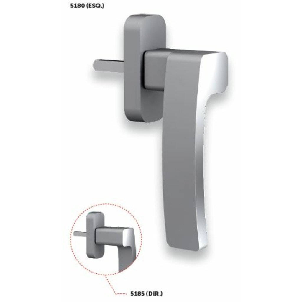 MANILLA MULTIPUNTO ACODADA MR 5185 Q7 DCH. NEGRO