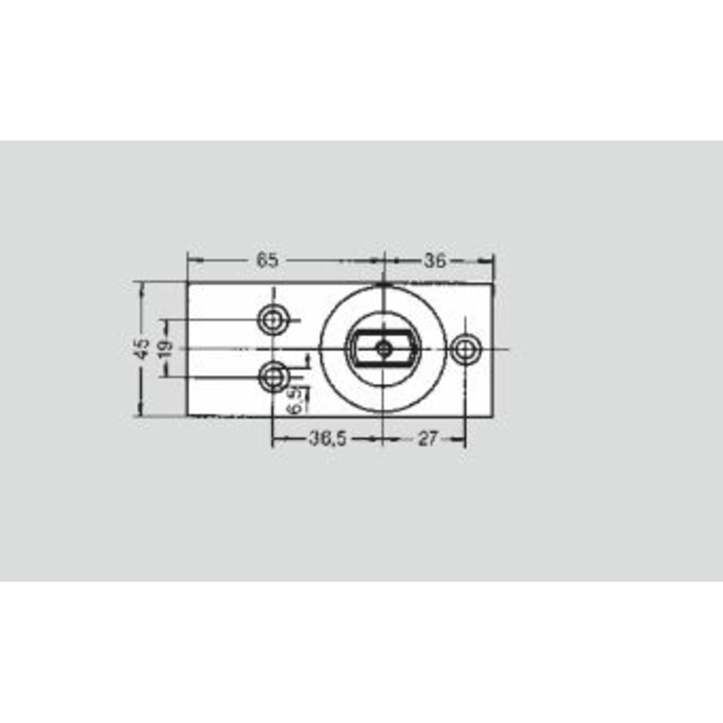 PERNO BASE DORMA REF.7475 AX INFERIOR  PERNO BASE DORMA REF.7475 AX INFERIOR
