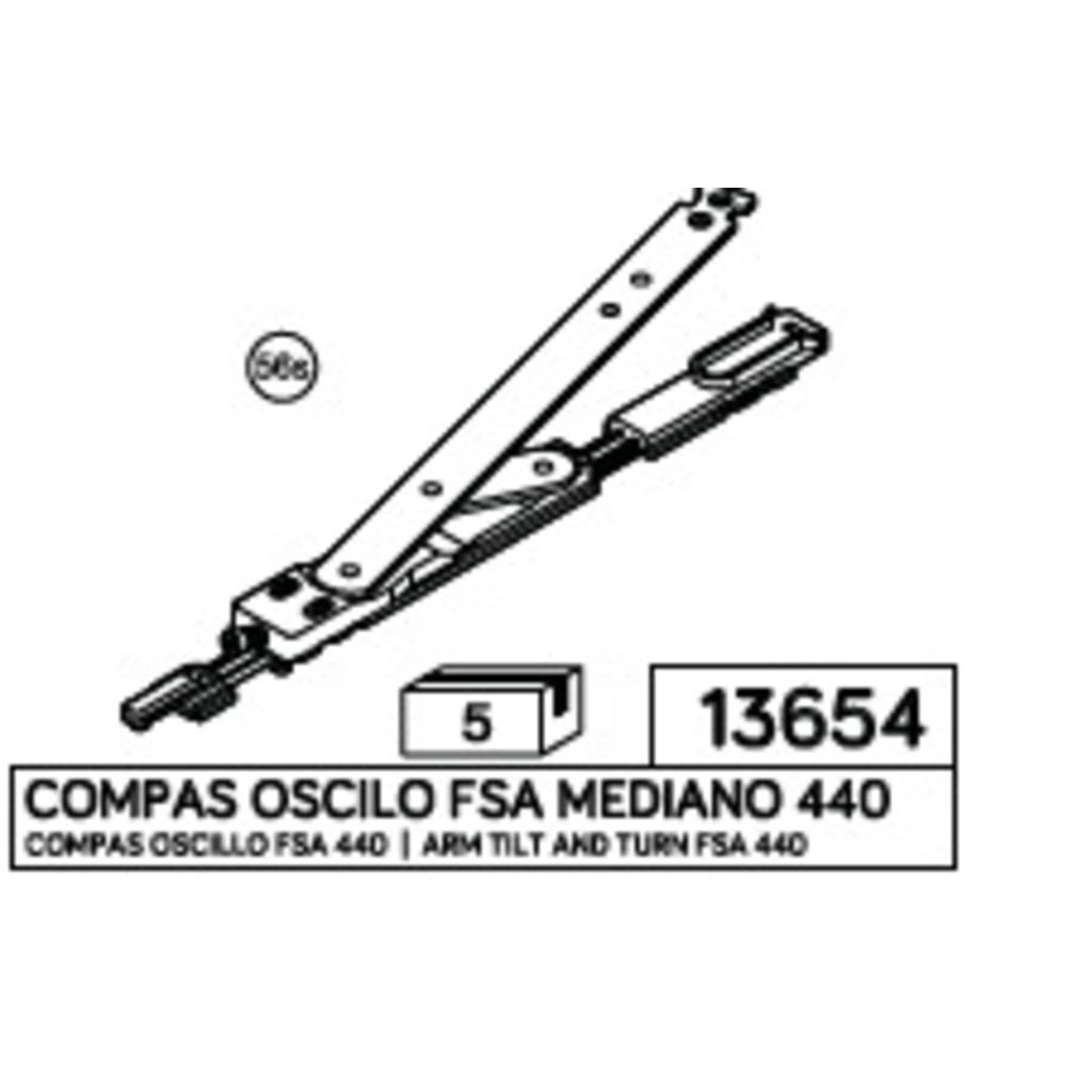 OB SA COMPAS RIA FSA MEDIANO 400/565