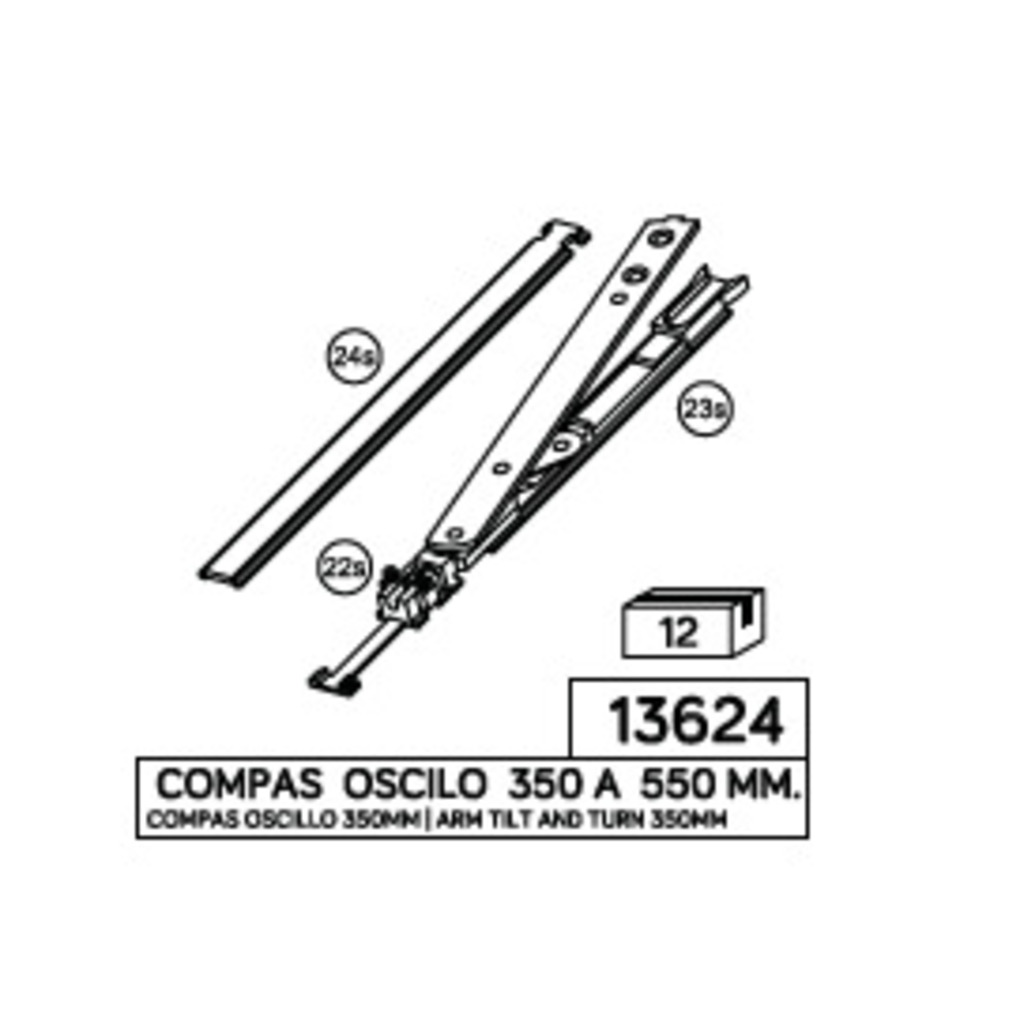 OB SA COMPAS 350 A 550 13624