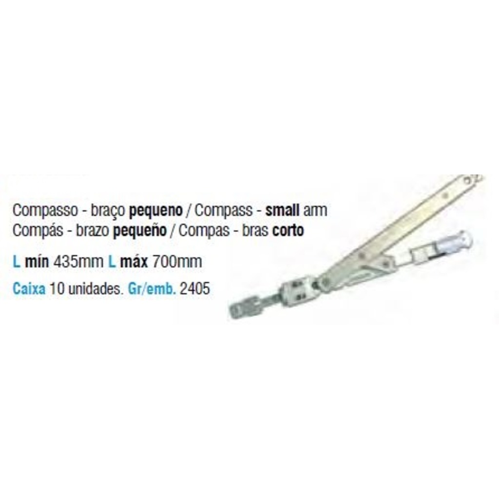 OB ALUALPHA COMPAS PEQUEÑO (435-700)