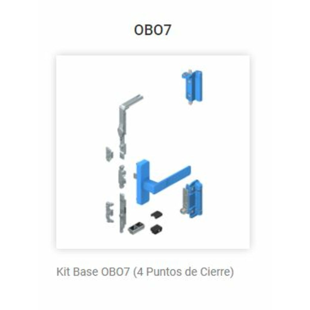 OB ALUALPHA KIT BASE ORIZON INOX  OB ALUALPHA KIT BASE ORIZON INOX
