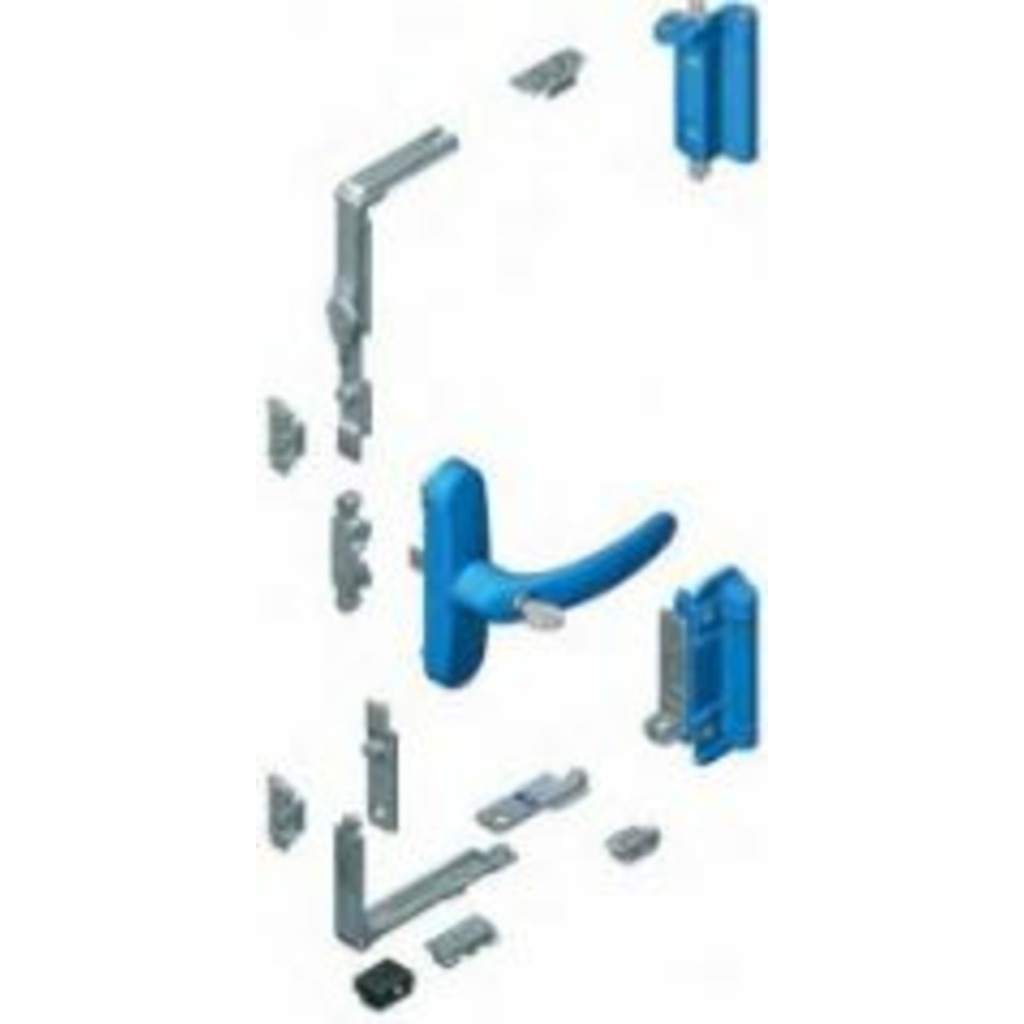 OB ALUALPHA KIT BASE AP.LOGICA BLANCO DCH.