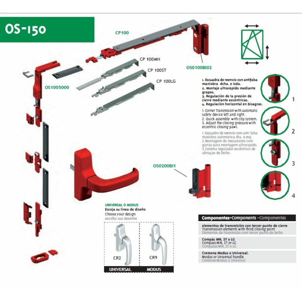 OB ID REG.COMPAS MINI BLANCO S/CREMONA