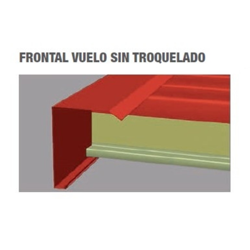 REMATE FRONTAL CUBIERTA 30 BLANCO  REMATE FRONTAL CUBIERTA 30 BLANCO