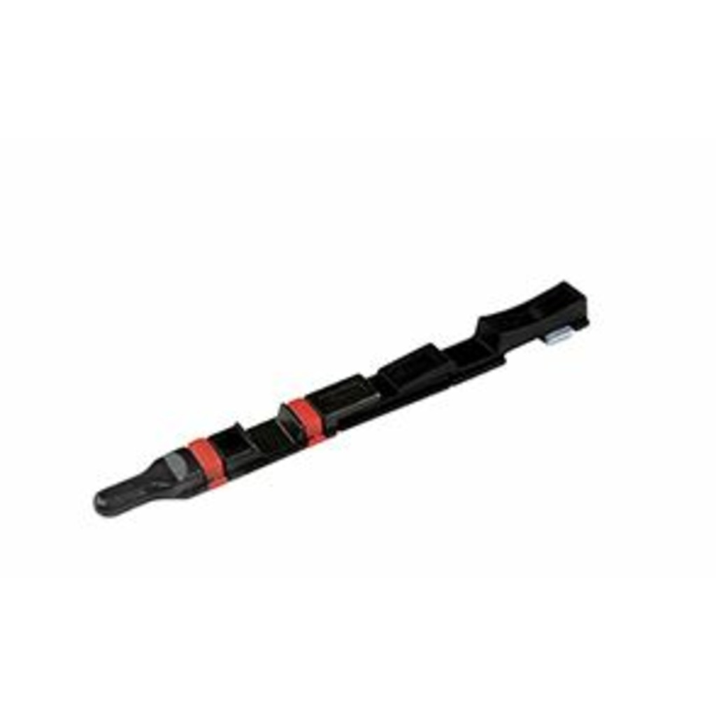 PASADOR DE ZAMAK CANAL 15X20 NEGRO  PASADOR DE ZAMAK CANAL 15X20 NEGRO