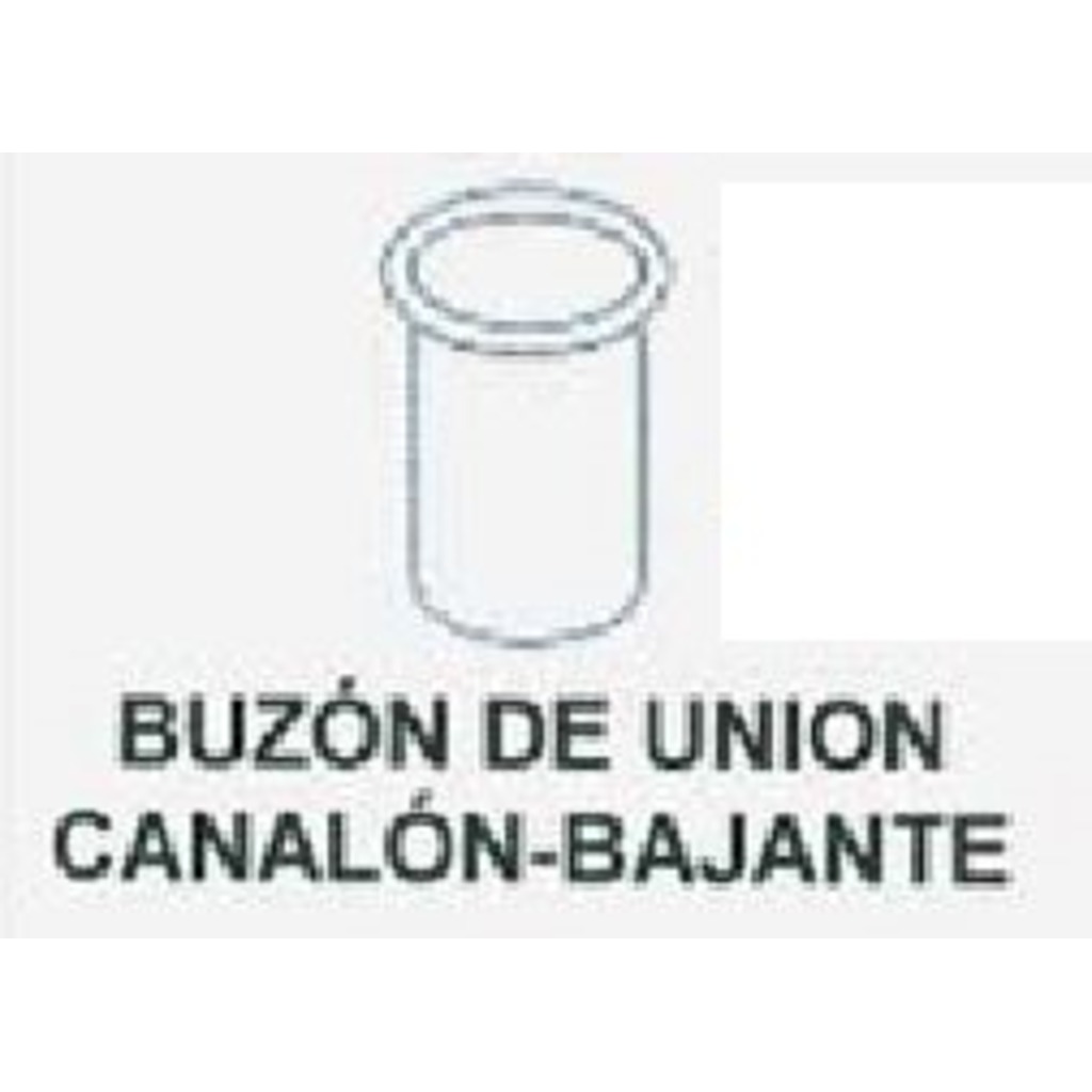 BUZON/BOQUILLA PARA BAJANTE DE 80  BUZON/BOQUILLA PARA BAJANTE DE 80
