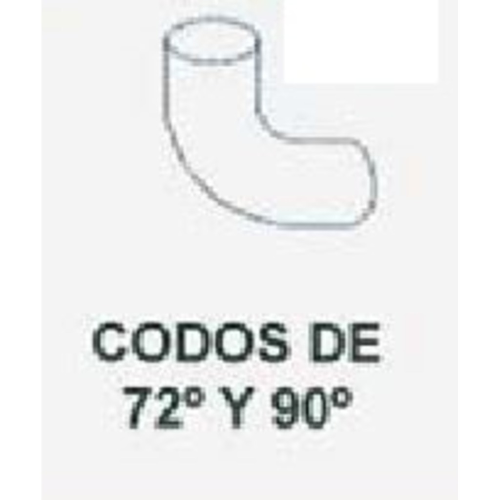 CODO-80 (72º) BLANCO,ROJO,NEGRO Y TABACO  CODO-80 (72º) BLANCO,ROJO,NEGRO Y TABACO