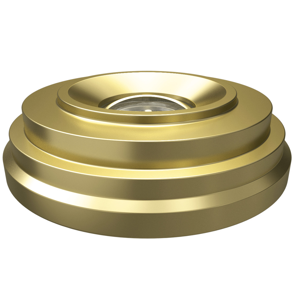 MIRILLA ALUMINIO MEDIANA ANOD.ORO  MIRILLA ALUMINIO MEDIANA ANOD.ORO