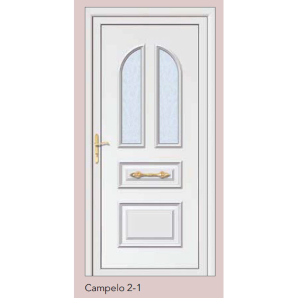 PANEL CAMPELO 2 VID MATE NUCLEO MADERA 24MM BLANCO