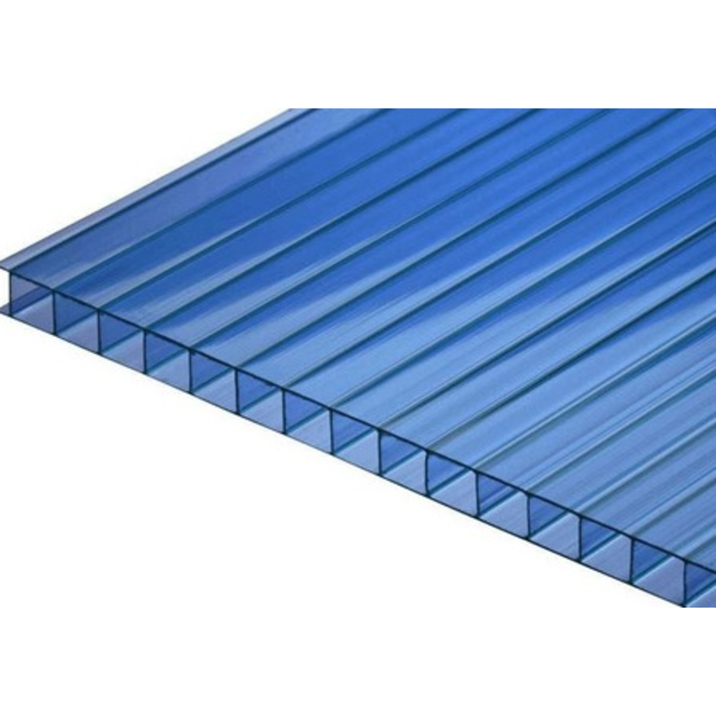 POLICARBONATO CELULAR PCC AZUL 8 MM M2  POLICARBONATO CELULAR PCC AZUL 8 MM M2