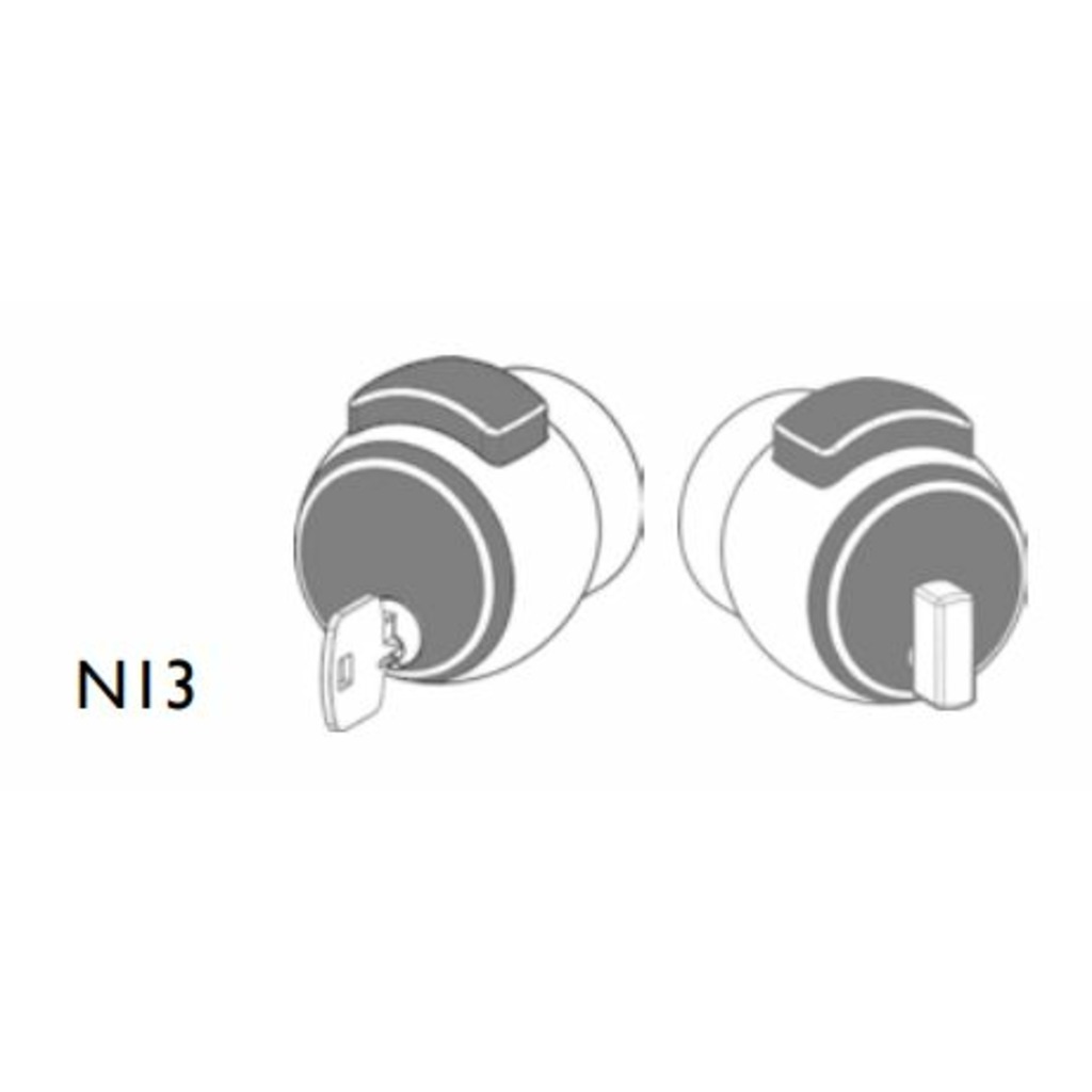POMO L-13 LLAVE-COND.BLANCO  POMO L-13 LLAVE-COND.BLANCO
