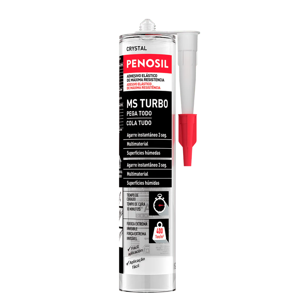POLIMERO TURBO MS 290ML TRANSPARENTE POLIMERO TURBO MS 290ML TRANSPARENTE
