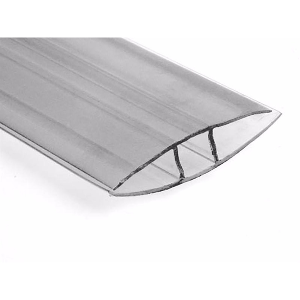 PERFIL H 20 MM. INCOLORO 6MTS  PERFIL H 20 MM. INCOLORO 6MTS