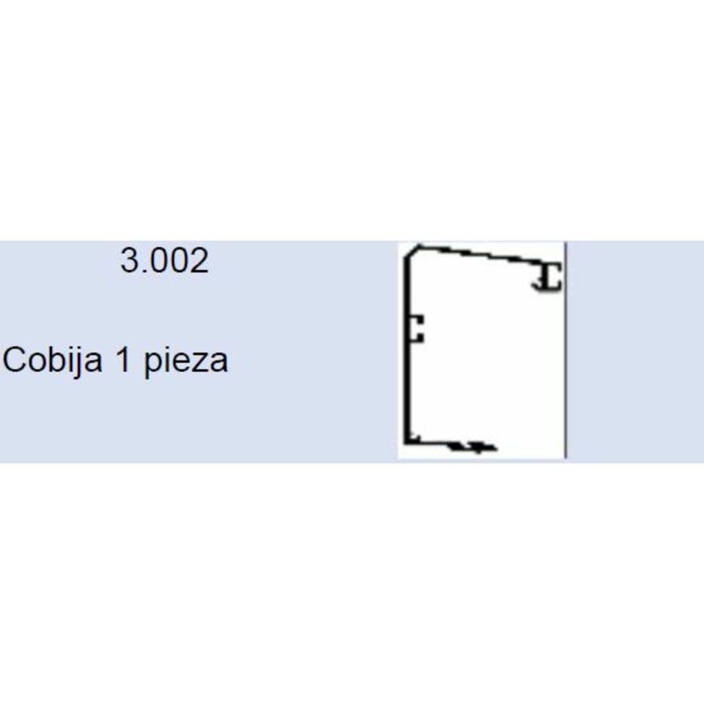 COBIJA DECK 1PIEZA BLANCO 3002 M/LINEAL  COBIJA DECK 1PIEZA BLANCO 3002 M/LINEAL
