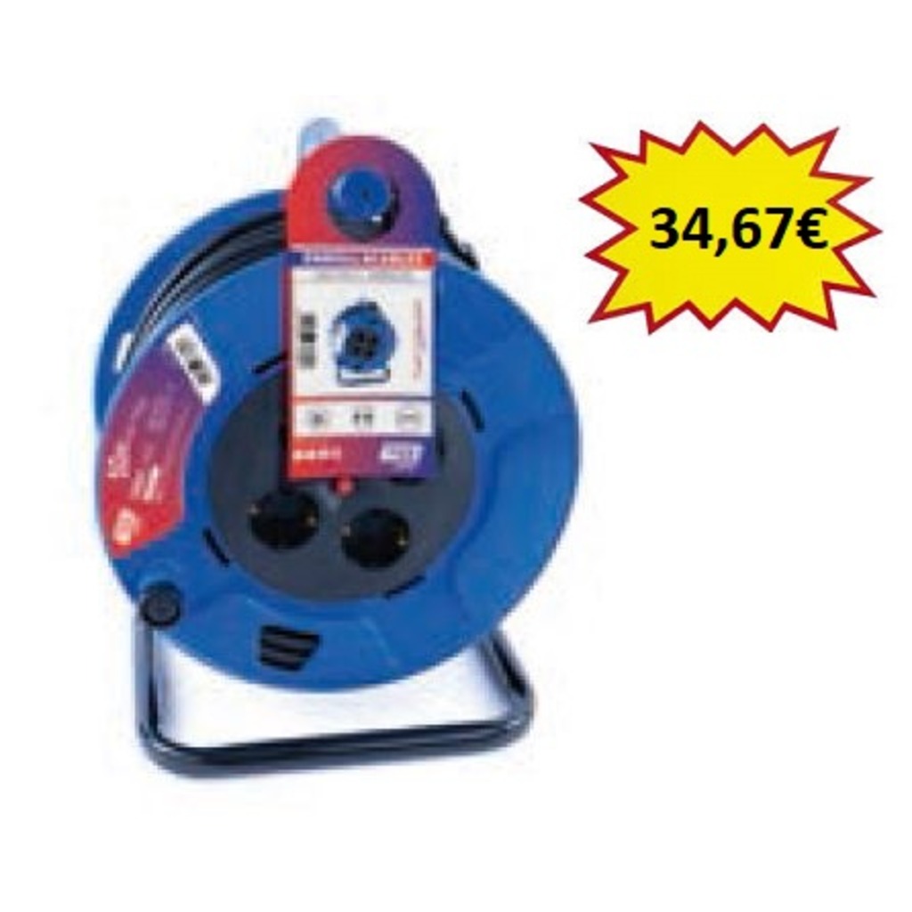 PROLONGADOR EXTENSIBLE 50 METROS 3X1.5 IP20 PROLONGADOR EXTENSIBLE 50 METROS 3X1.5 IP20