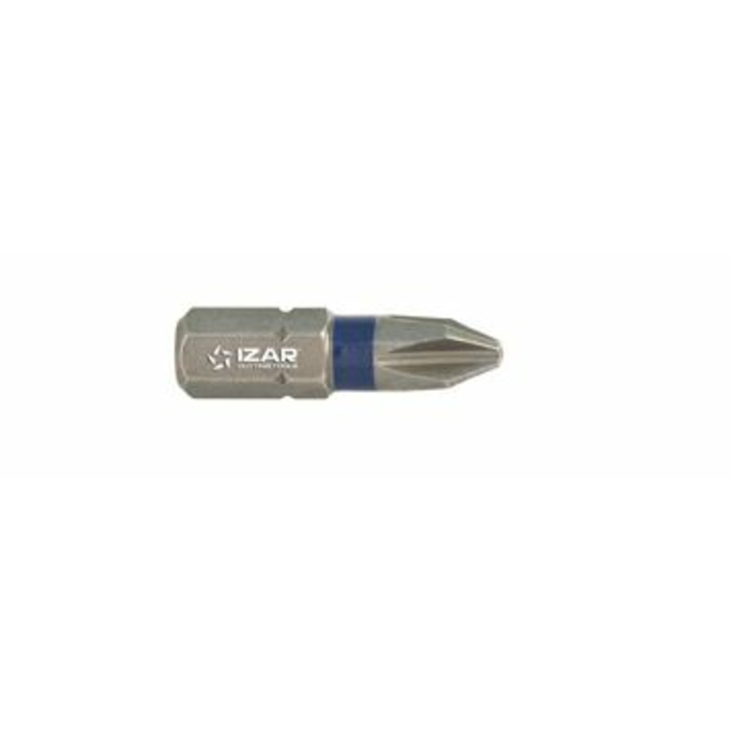 PUNTA PH2-L25 DIN 3126 AZUL STANDAR IZAR  PUNTA PH2-L25 DIN 3126 AZUL STANDAR IZAR