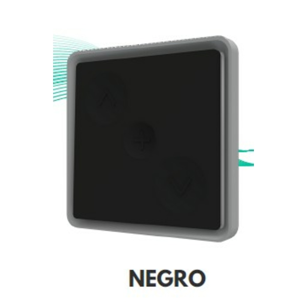 PULSADOR PARED C-WALL ABATIBLE NEGRO  PULSADOR PARED C-WALL ABATIBLE NEGRO