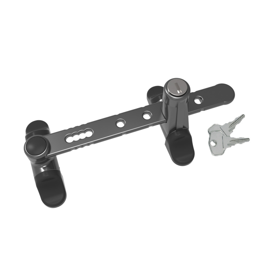RETENEDOR PRACTICABLE C/LLAVE NEGRO  RETENEDOR PRACTICABLE C/LLAVE NEGRO