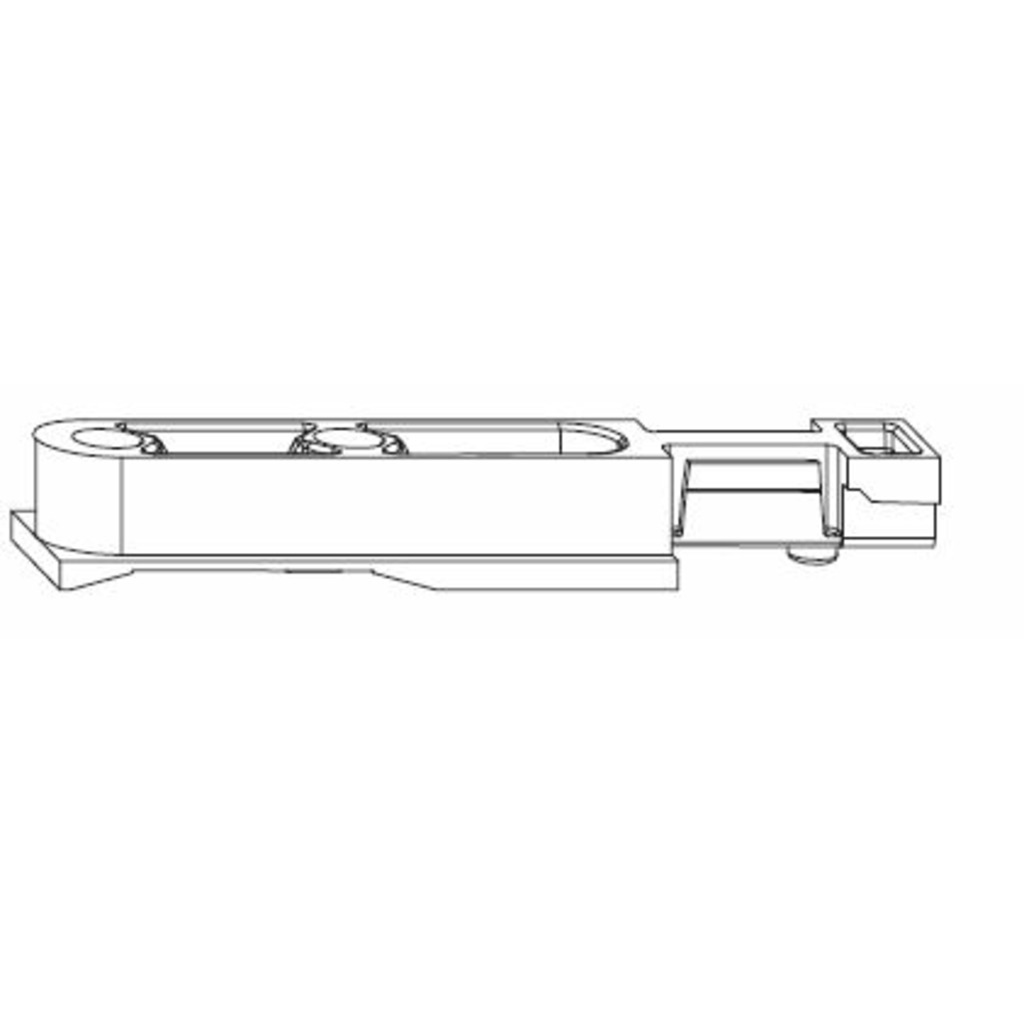 SUPLEMENTO PLASTICO BISAGRA ALU NX A16  SUPLEMENTO PLASTICO BISAGRA ALU NX A16