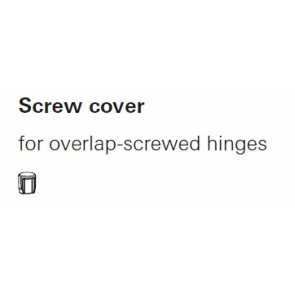 SOLID B PVC TAPA TORNILLO BLANCA VE48 SOLID B PVC TAPA TORNILLO BLANCA VE48