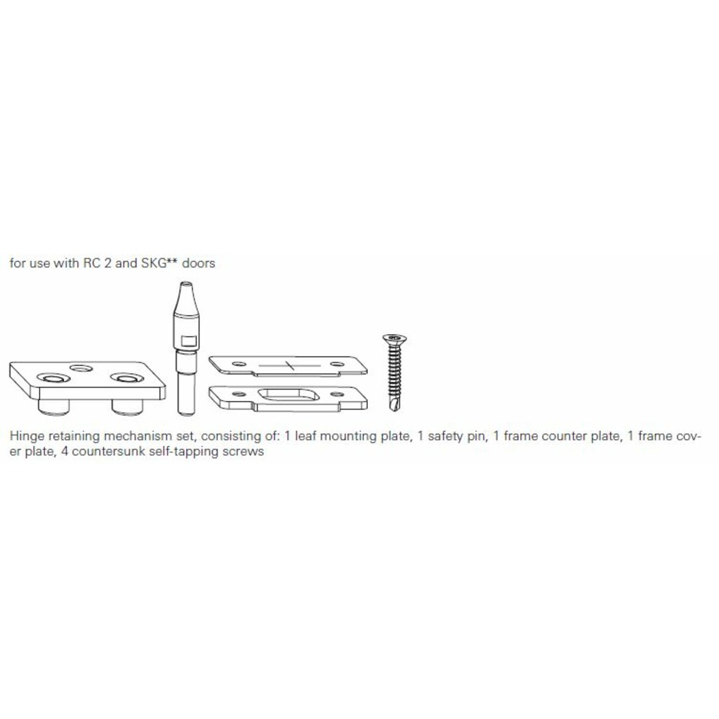 SET DIS.SEGURIDAD BISAGRA 16/20 SOLID B SET DIS.SEGURIDAD BISAGRA 16/20 SOLID B