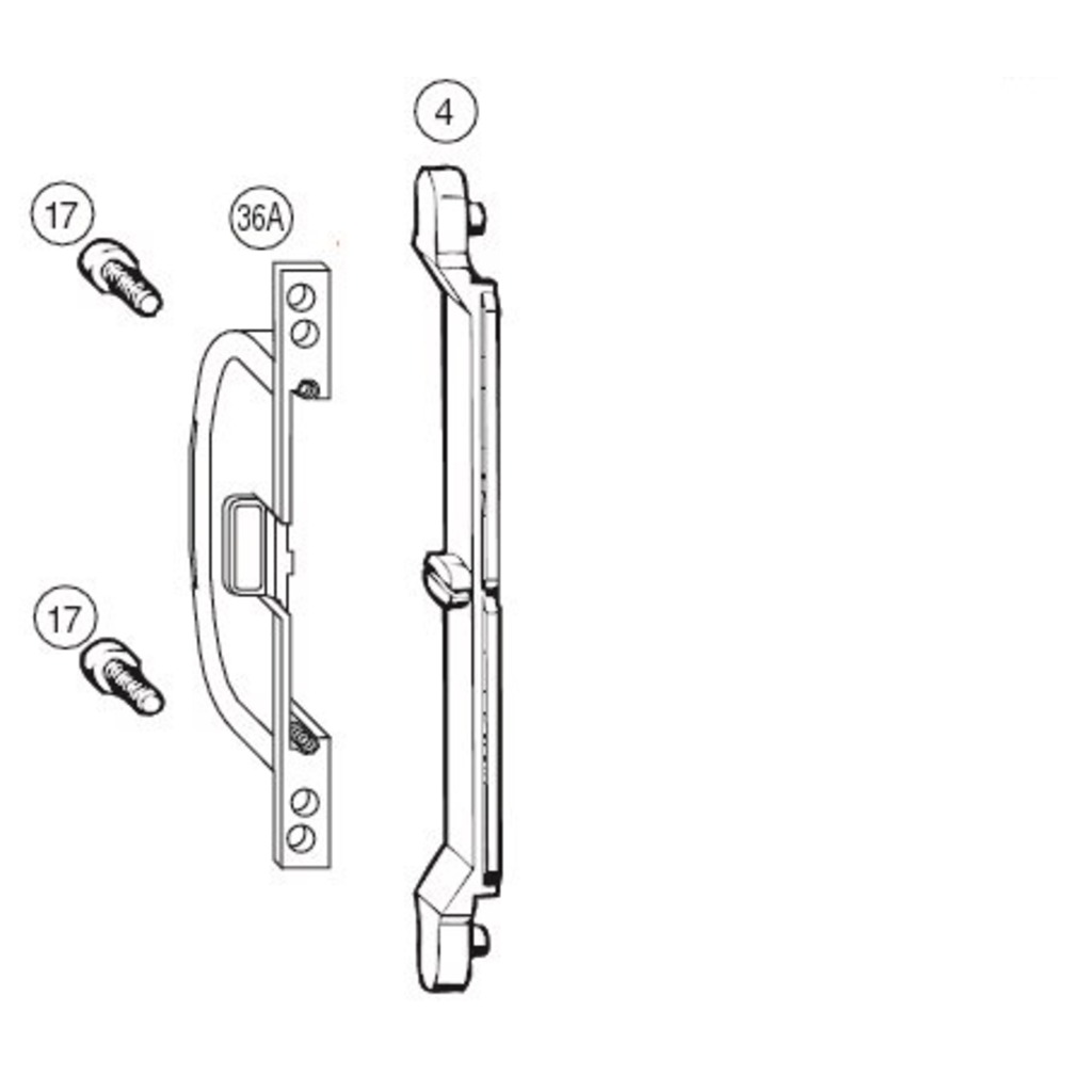 OB ROTO T300 ALU540 CONEXION CREMONA+FALSA MAN.  OB ROTO T300 ALU540 CONEXION CREMONA+FALSA MAN.