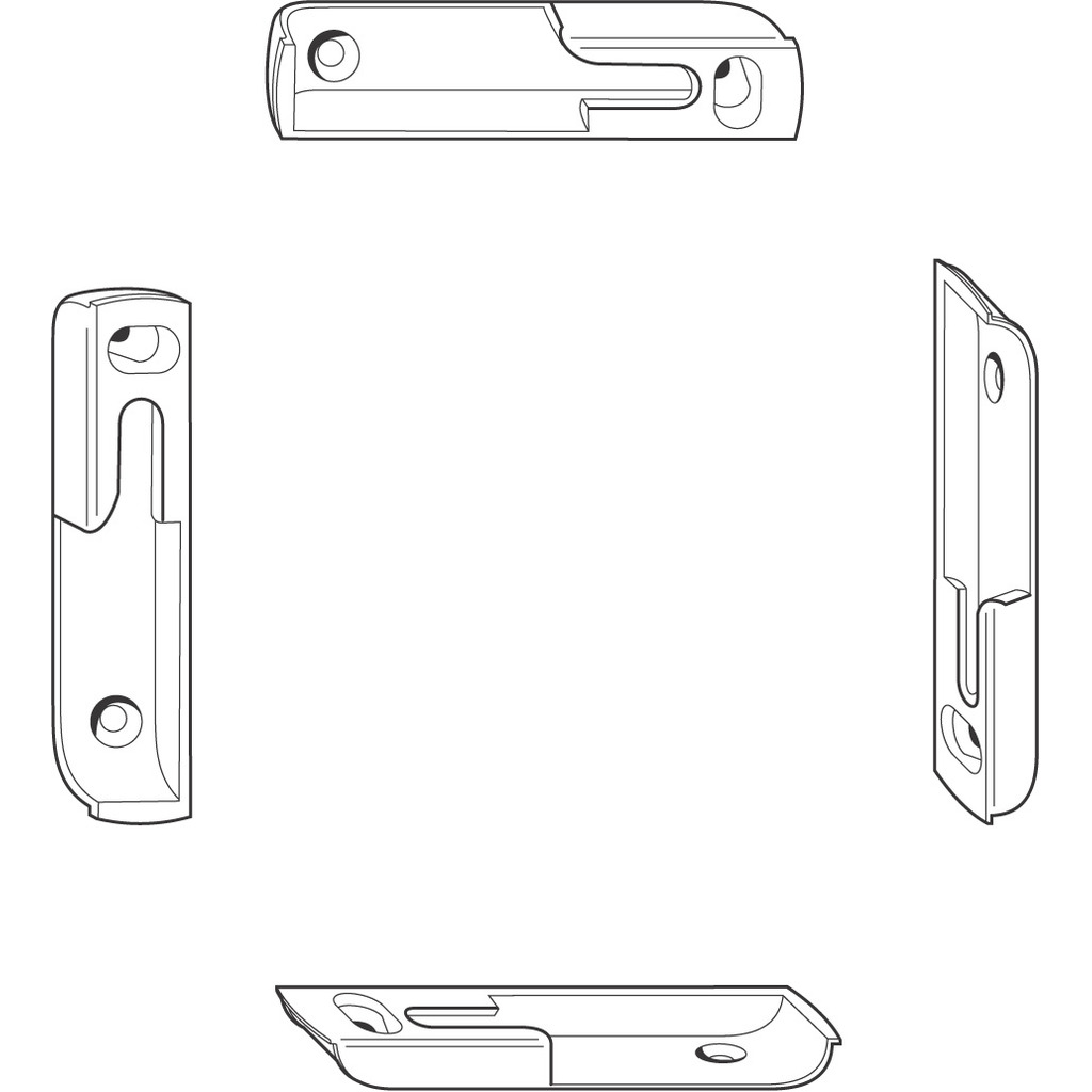 CERRADERO LATERAL AIRE 4MM NT DR.  CERRADERO LATERAL AIRE 4MM NT DR.