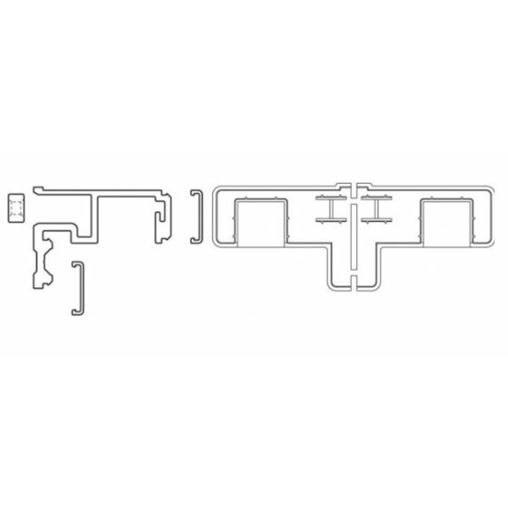 GUIA ESTRECHA PFOLD 6M R01.1 PLATA