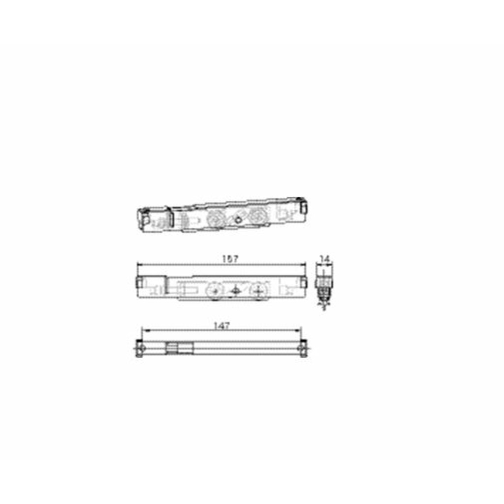 RUEDA TANDEM REGULABLE 14MM