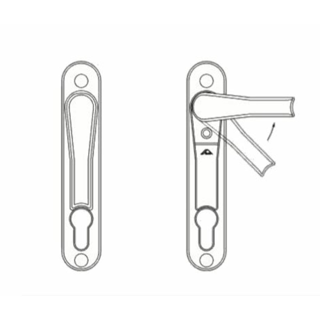 MANILLA-UÑERO C/CILINDRO INOX