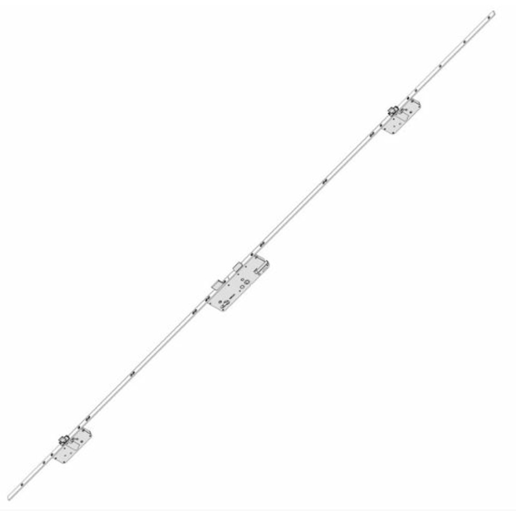 CERRADURA TANDEO C600 4092P8 2200F3x16SIL 2A 0203  CERRADURA TANDEO C600 4092P8 2200F3x16SIL 2A 0203