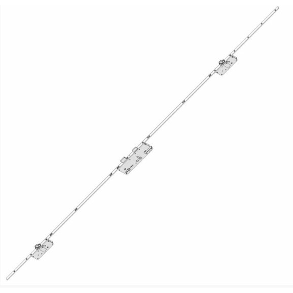 CERRADURA TANDEO C600 4592P8 2200U7x24SIL 2A 0203  CERRADURA TANDEO C600 4592P8 2200U7x24SIL 2A 0203