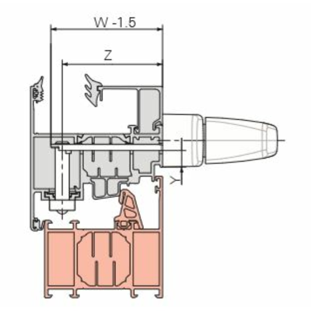 PALA CREMONA DE 37MM ALU540 PALA CREMONA DE 37MM ALU540